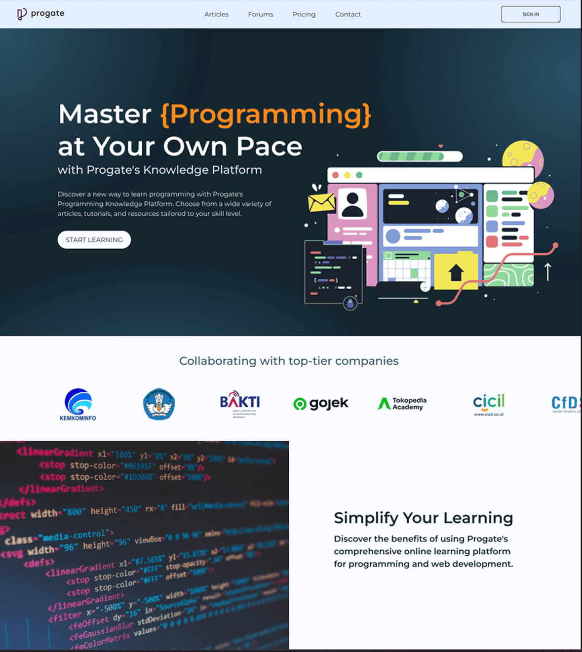Progate Web