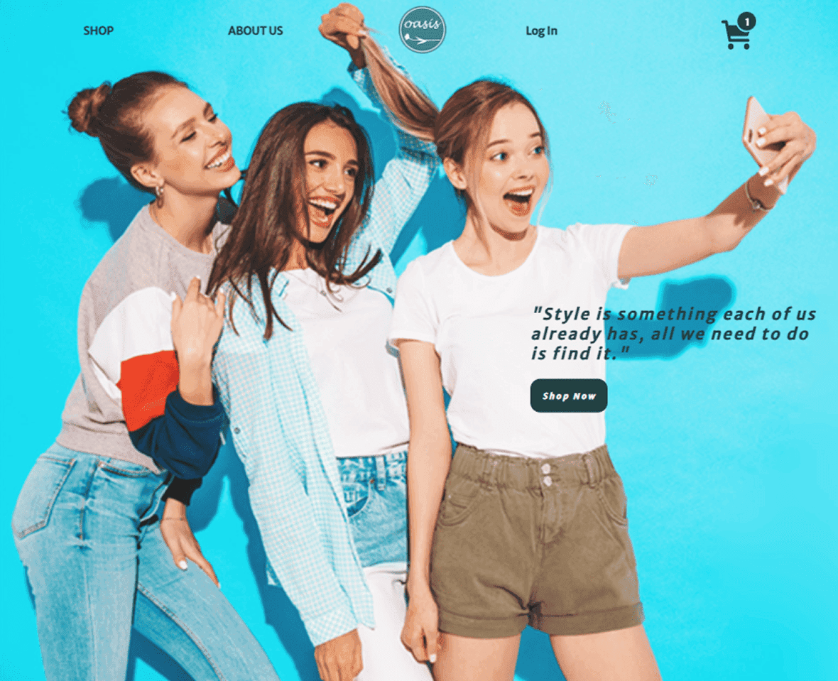 Oasis | E-commerce app