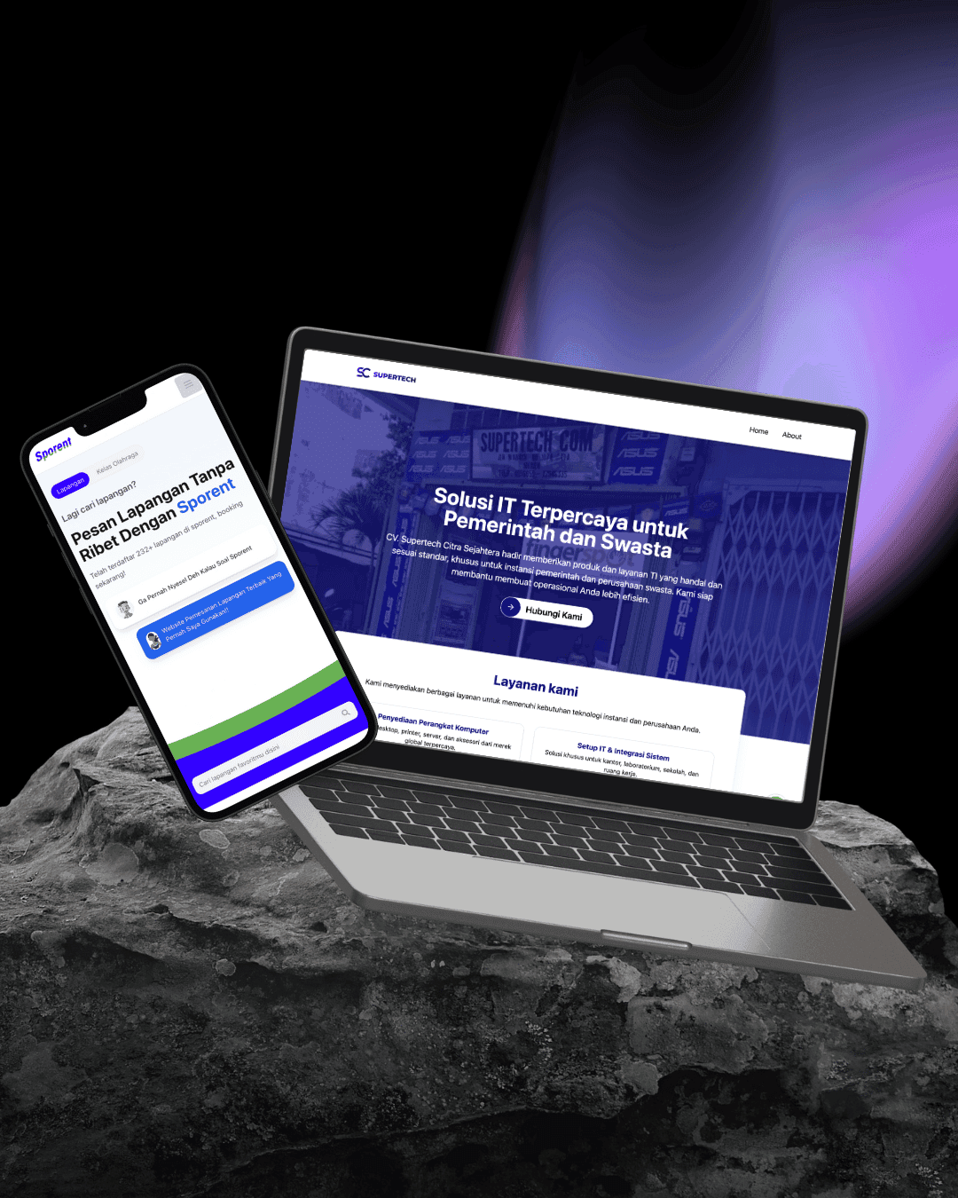 Website Landing Page